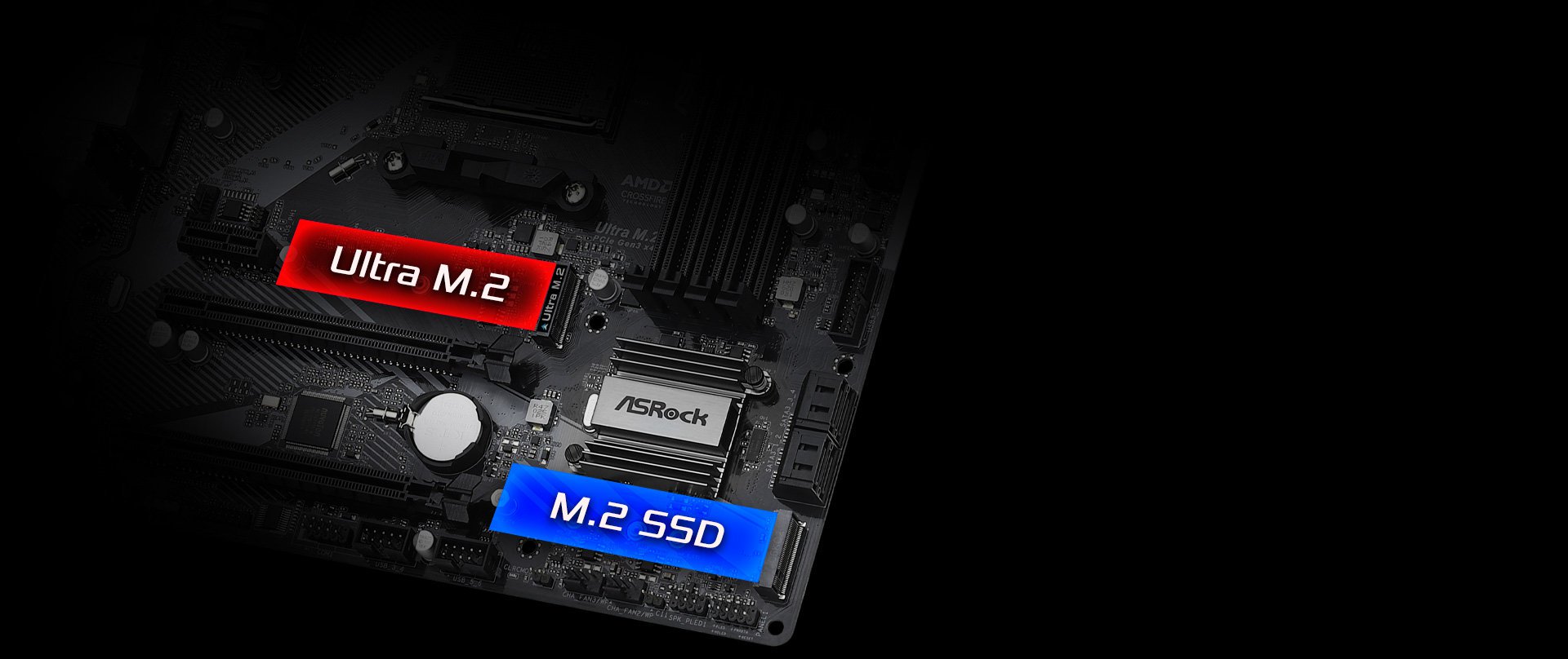 Asrock b450m pro4 установка ssd m2